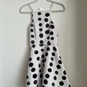 Keepsake the label polka dot dress XS